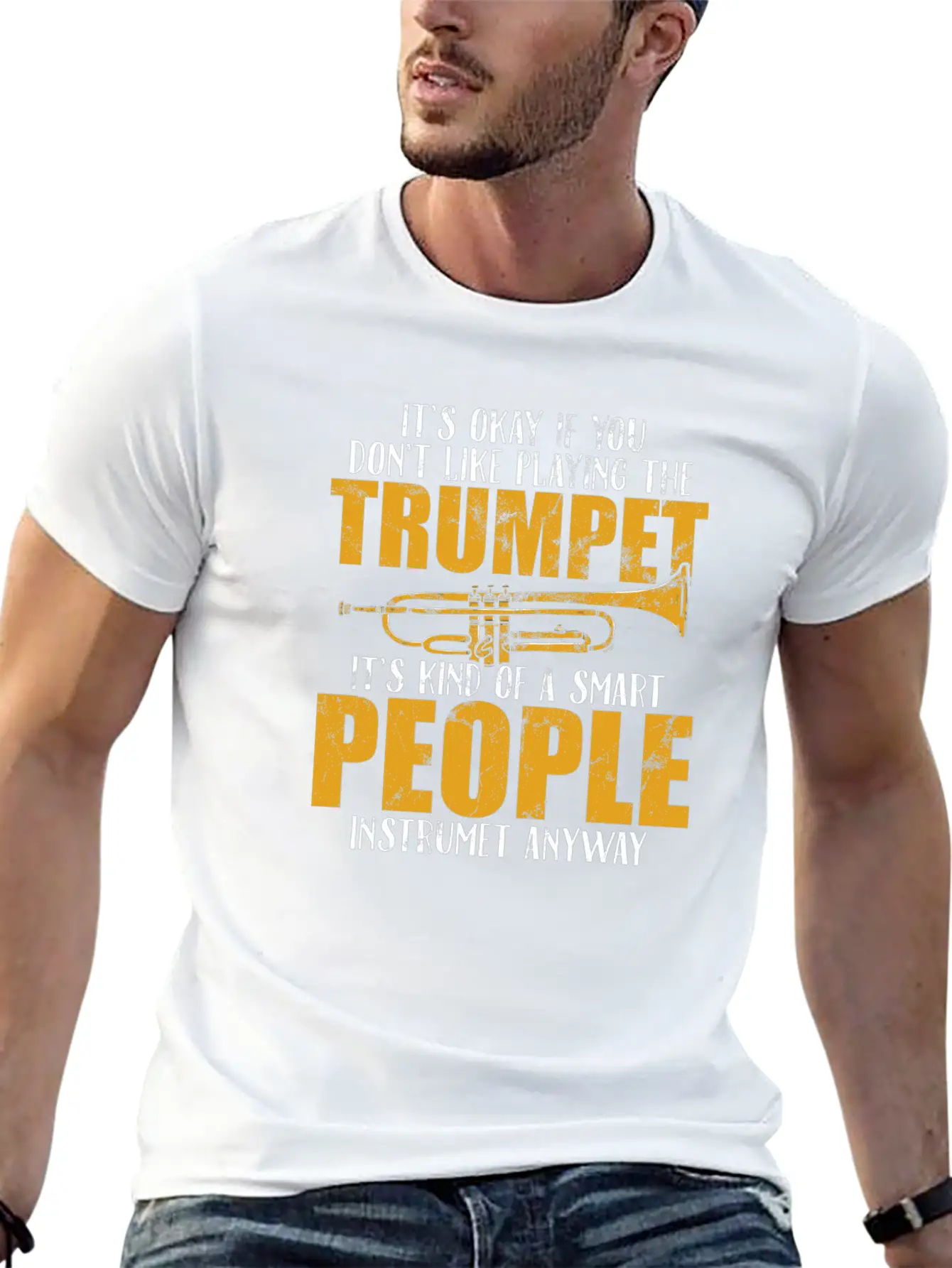 Trumpet Players Relaxed Everyday Tee – Lightweight And Durable Cotton