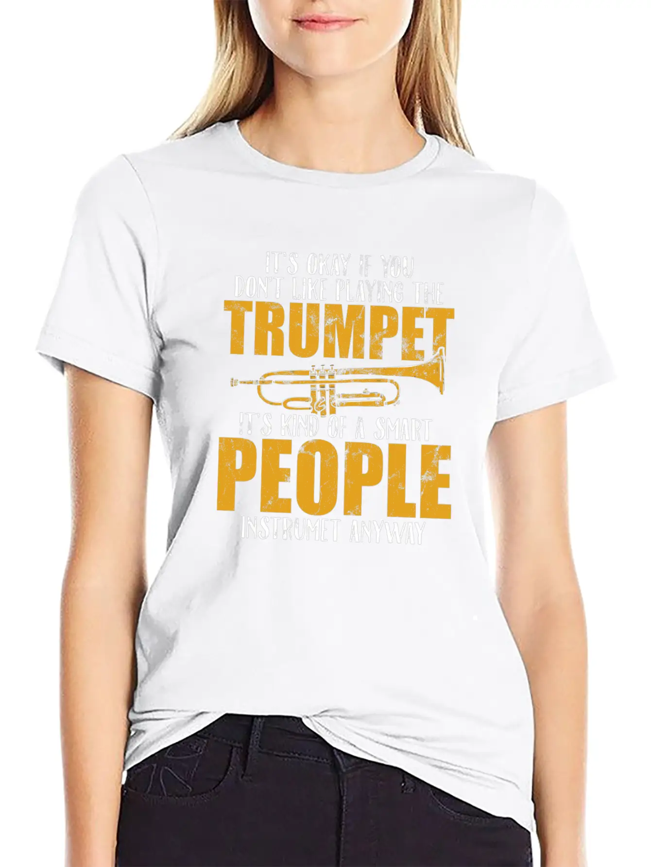 Trumpet Players Relaxed Everyday Tee – Lightweight And Durable Cotton