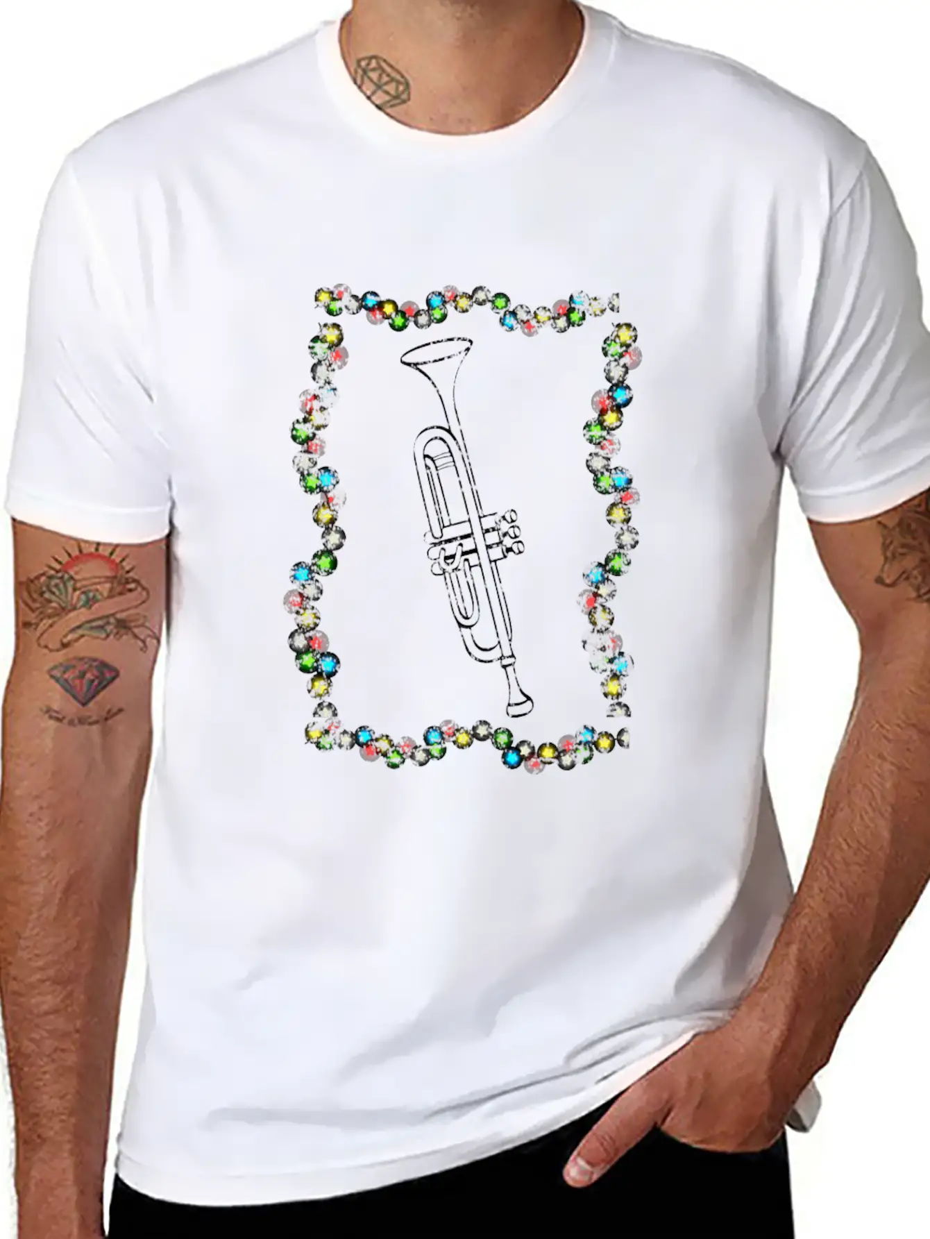 Trumpet Soft Cotton Short Sleeve Tee – Unisex Wardrobe Staple