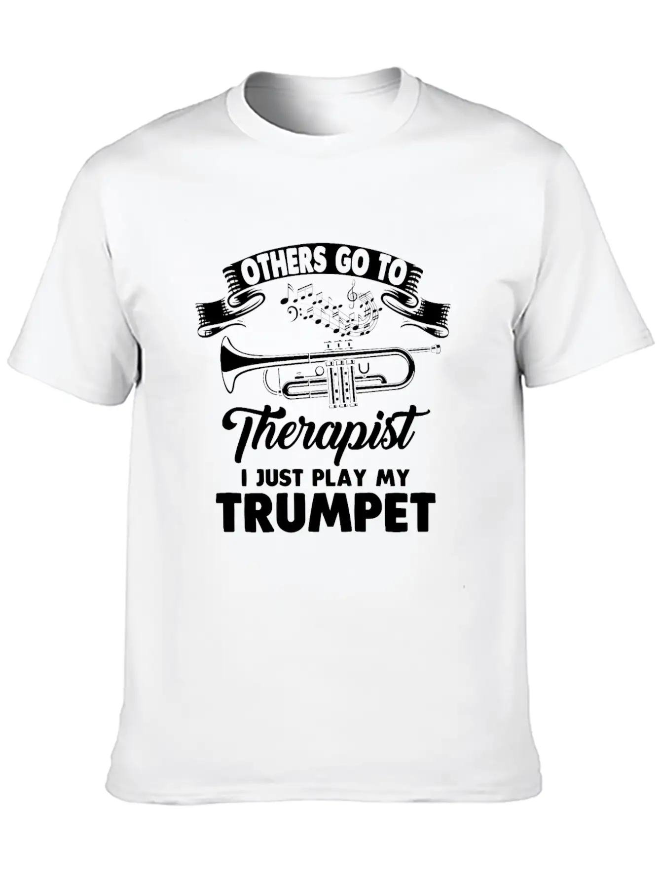 Trumpet Trumpet Player Trumpeter Music Club Modern Fit Casual T-Shirt ��� Clean And Versatile Design