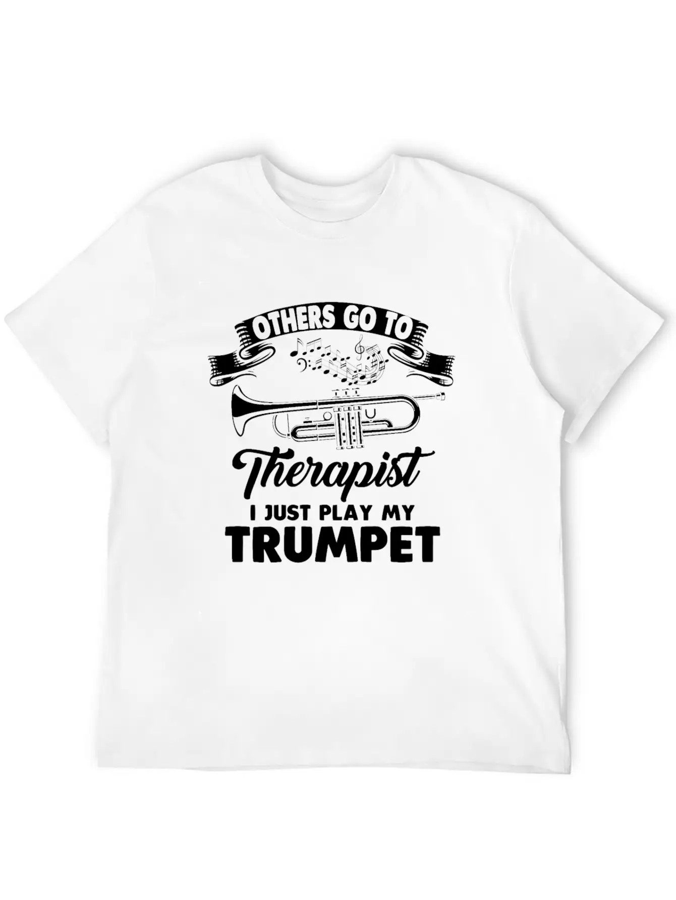 Trumpet Trumpet Player Trumpeter Music Club Modern Fit Casual T-Shirt ��� Clean And Versatile Design
