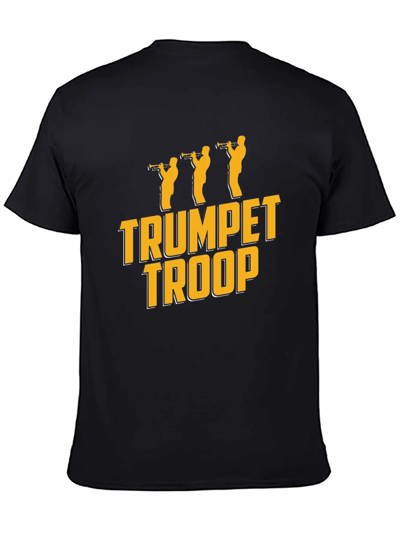 Trumpet Trumpeter Jazz Music Marching Band Basic Graphic T-Shirt – Daily Comfort In Soft Cotton