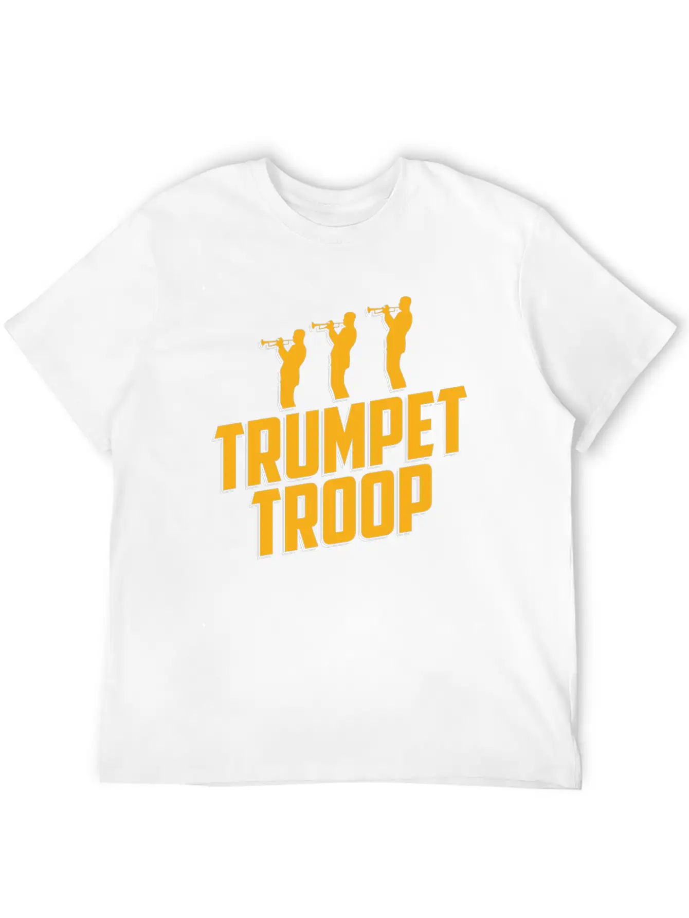 Trumpet Trumpeter Jazz Music Marching Band Basic Graphic T-Shirt – Daily Comfort In Soft Cotton