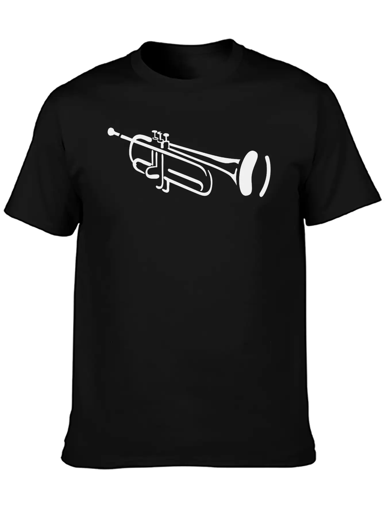 Trumpet Unisex Casual T-Shirt – Clean Design For Daily Comfort