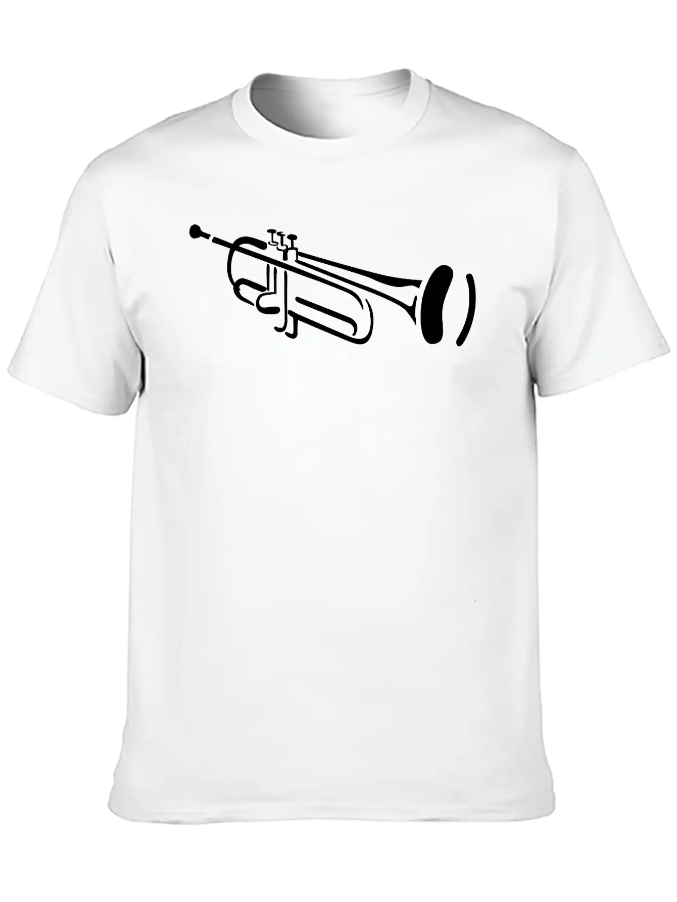 Trumpet Unisex Casual T-Shirt – Clean Design For Daily Comfort