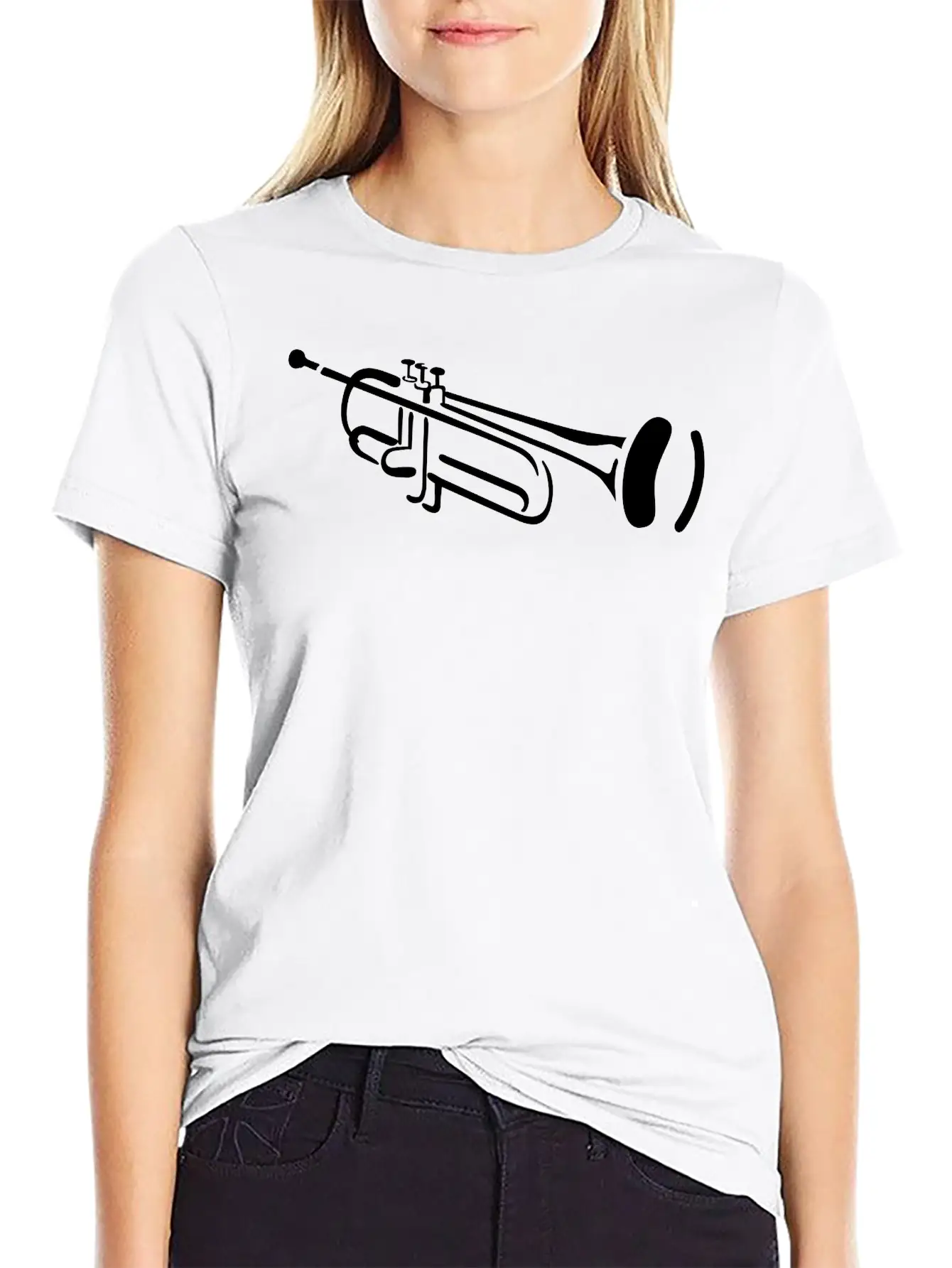 Trumpet Unisex Casual T-Shirt – Clean Design For Daily Comfort