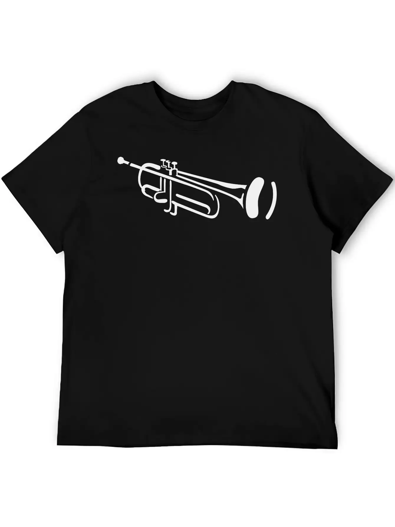 Trumpet Unisex Casual T-Shirt – Clean Design For Daily Comfort