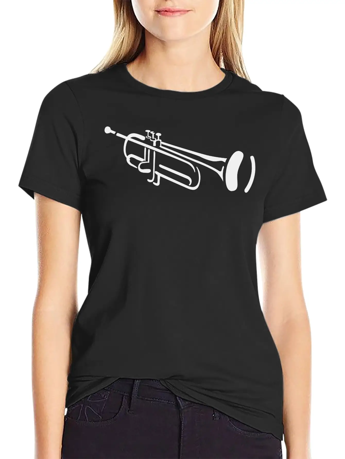 Trumpet Unisex Casual T-Shirt – Clean Design For Daily Comfort