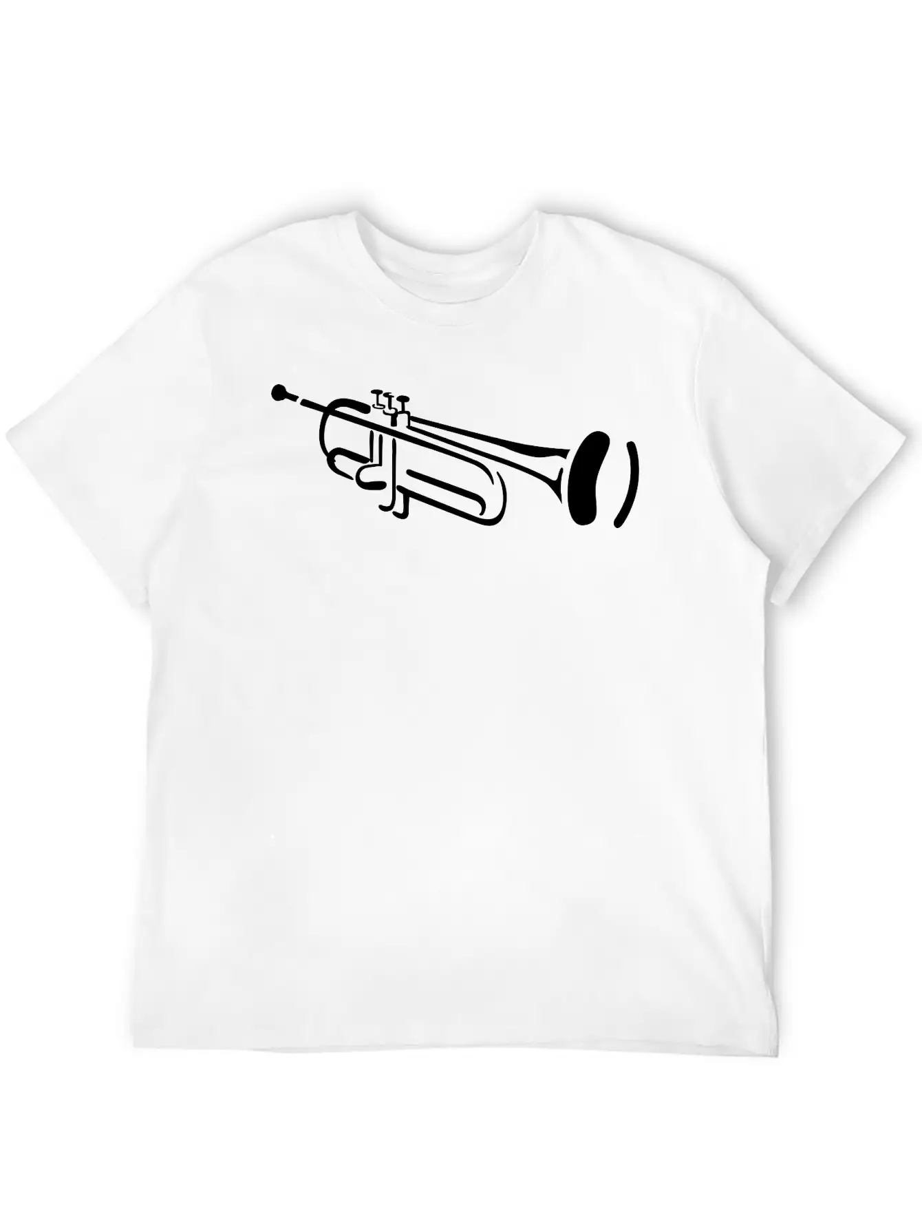 Trumpet Unisex Casual T-Shirt – Clean Design For Daily Comfort