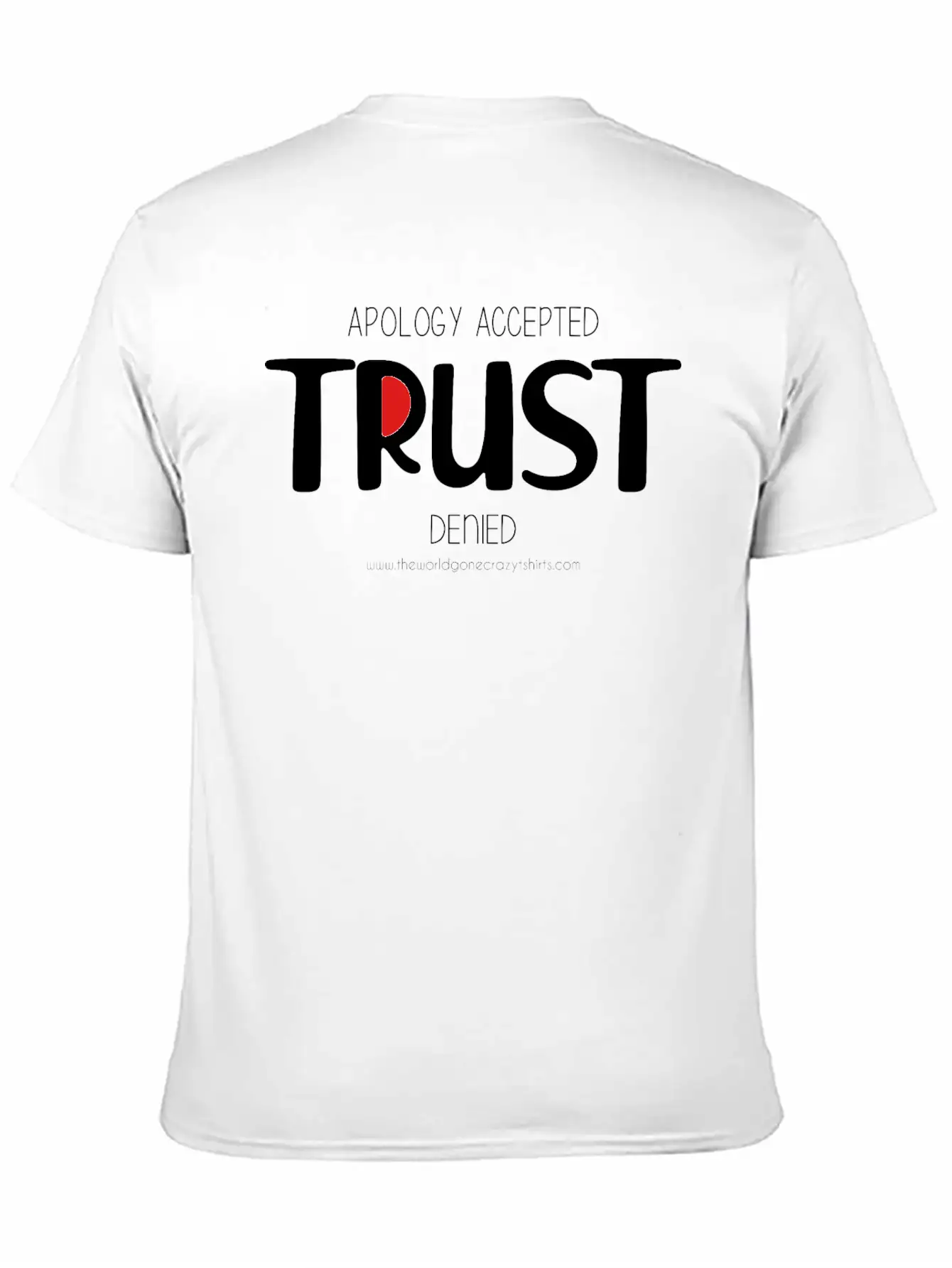 Trust (dark) Comfortable Minimalist Graphic Tee – Summer Style Essential