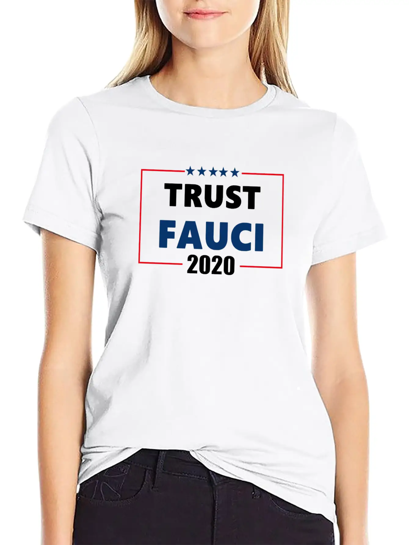 Trust Dr. Fauci 2020 Lightweight Cotton T-Shirt – Daily Comfort Graphic Shirt