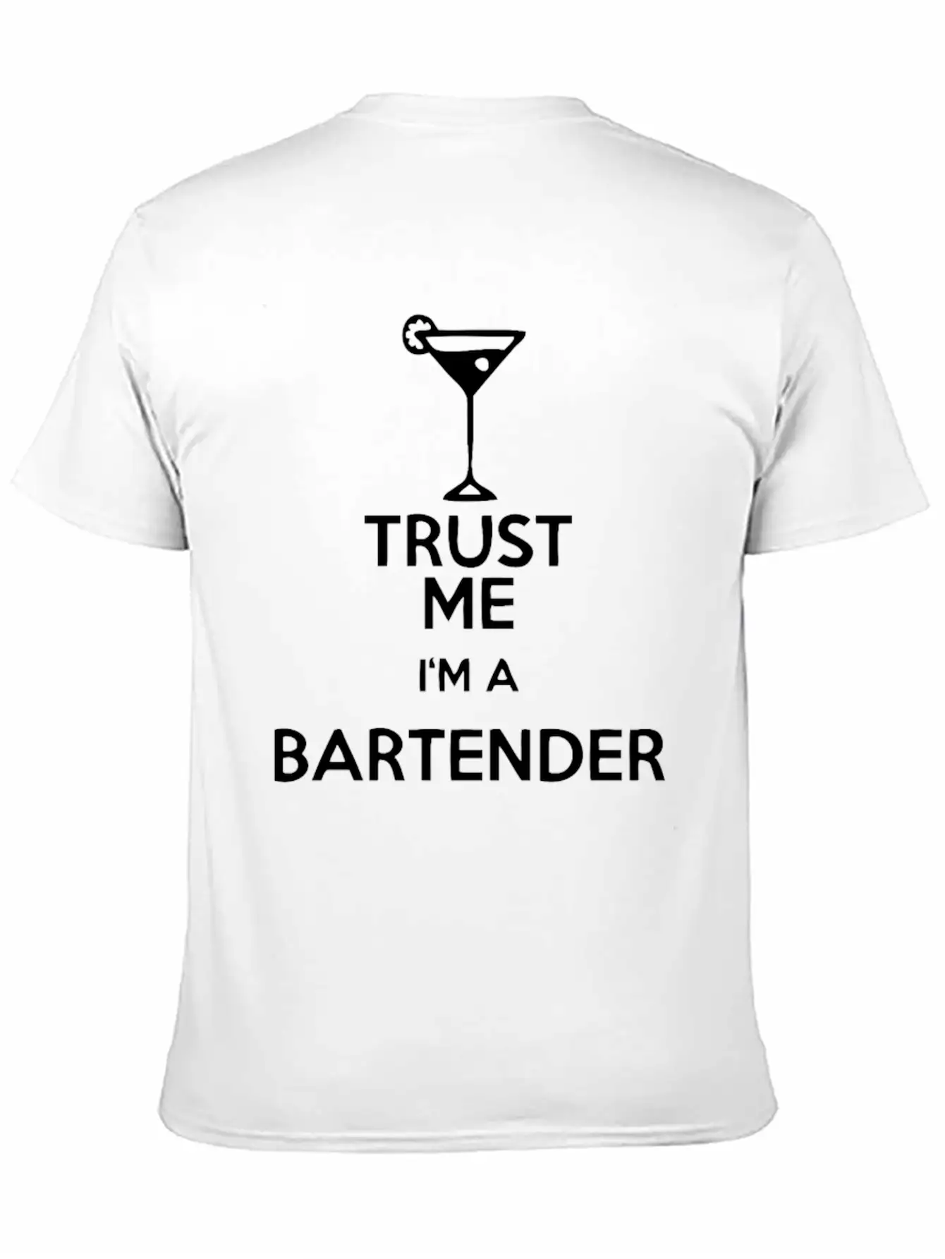 Trust Me Bartender Basic Graphic T-Shirt – Daily Comfort In Soft Cotton
