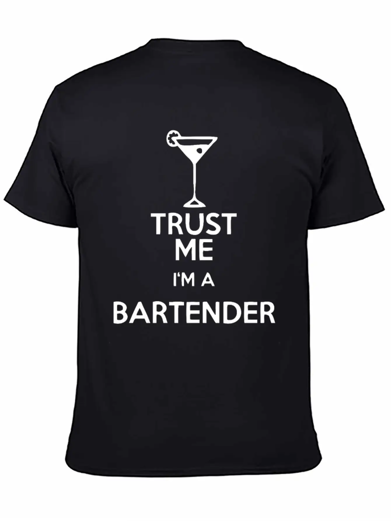 Trust Me Bartender Basic Graphic T-Shirt – Daily Comfort In Soft Cotton