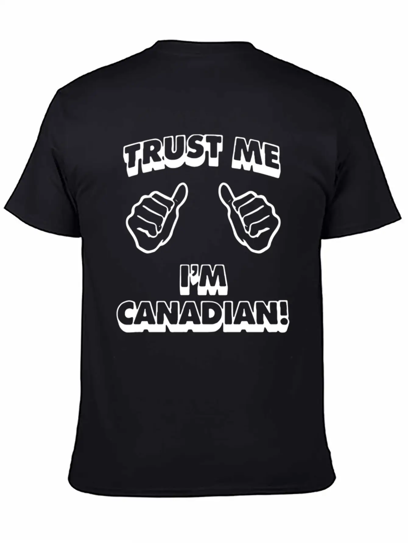 Trust Me Canadian Modern Fit Casual T-Shirt – Clean And Versatile Design