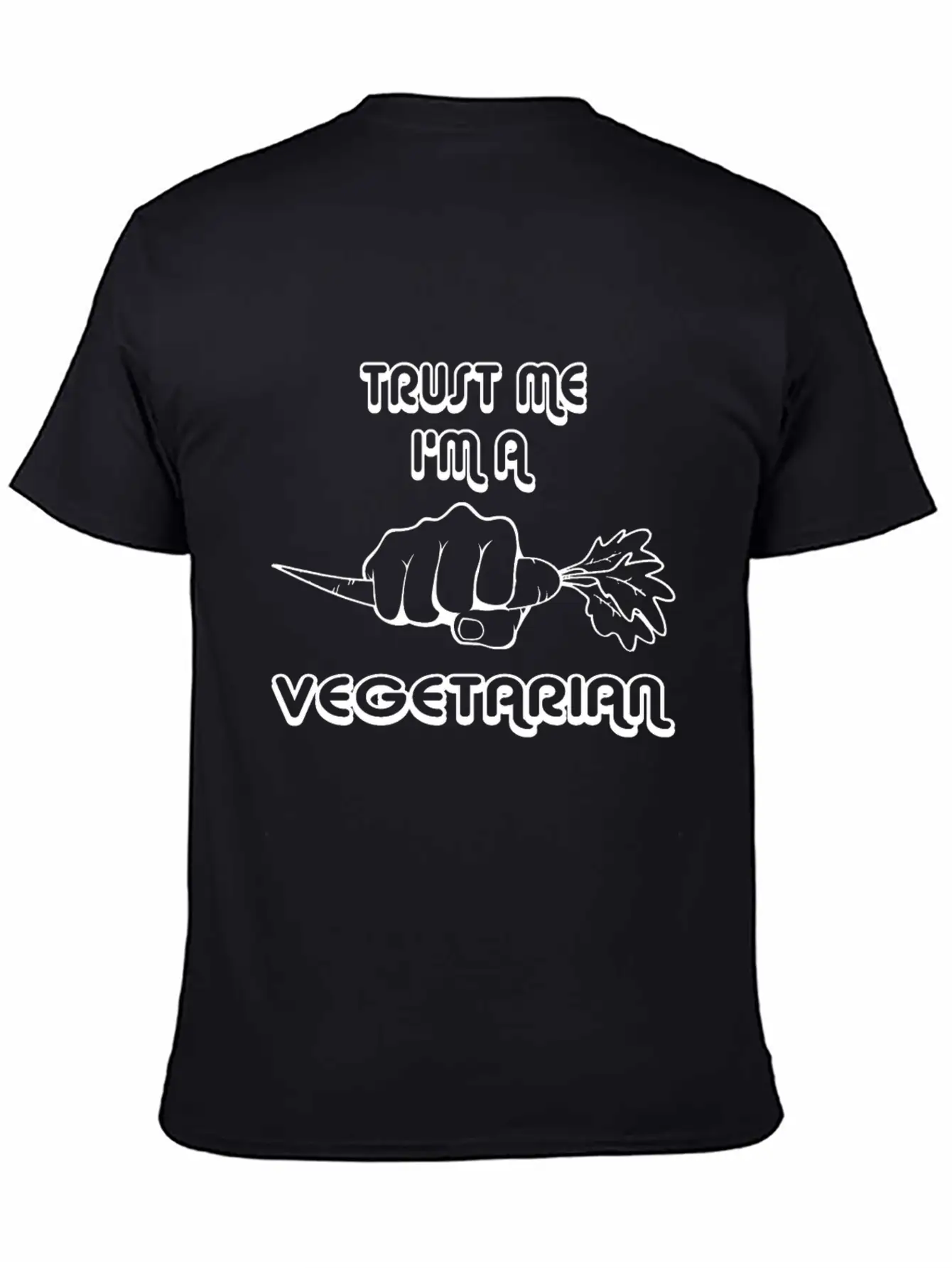 Trust Me I'm A Vegetarian - Vegetarian Relaxed Everyday Tee – Lightweight And Durable Cotton