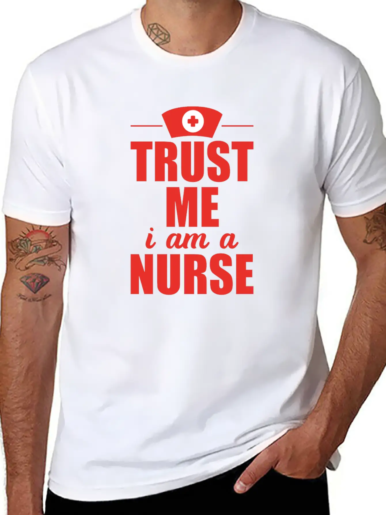 Trust Me Nurse Nurse Doctor Soft Cotton Short Sleeve Tee – Unisex Wardrobe Staple