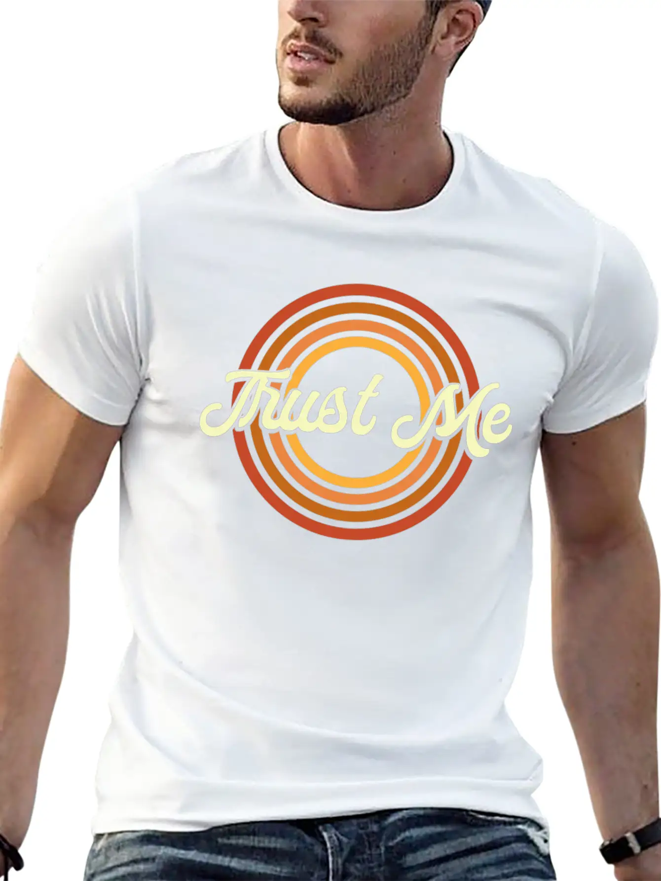 Trust Me Relaxed Everyday Tee – Lightweight And Durable Cotton