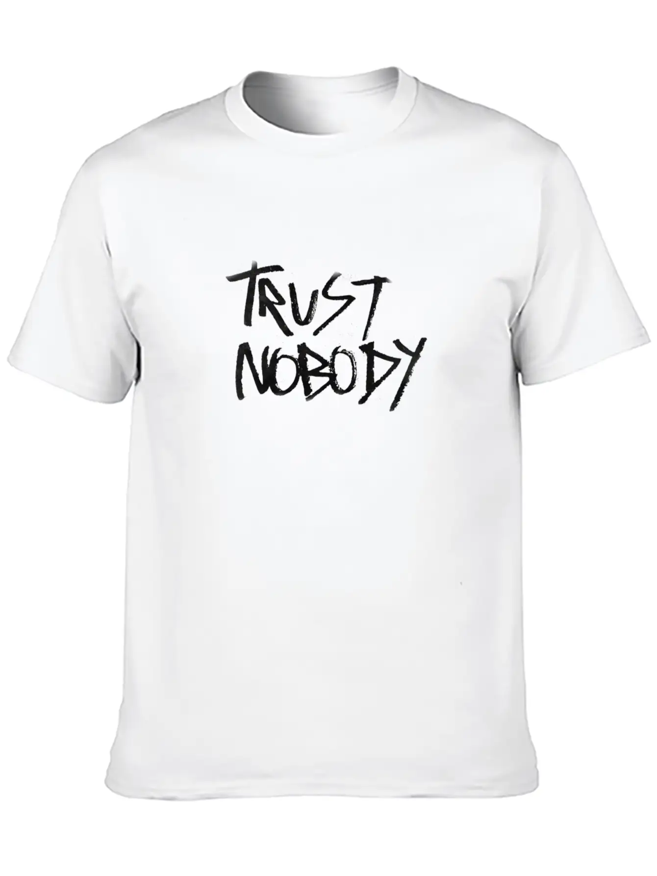 Trust Nobody Merch By DJ Snake Lightweight Cotton T-Shirt – Daily Comfort Graphic Shirt