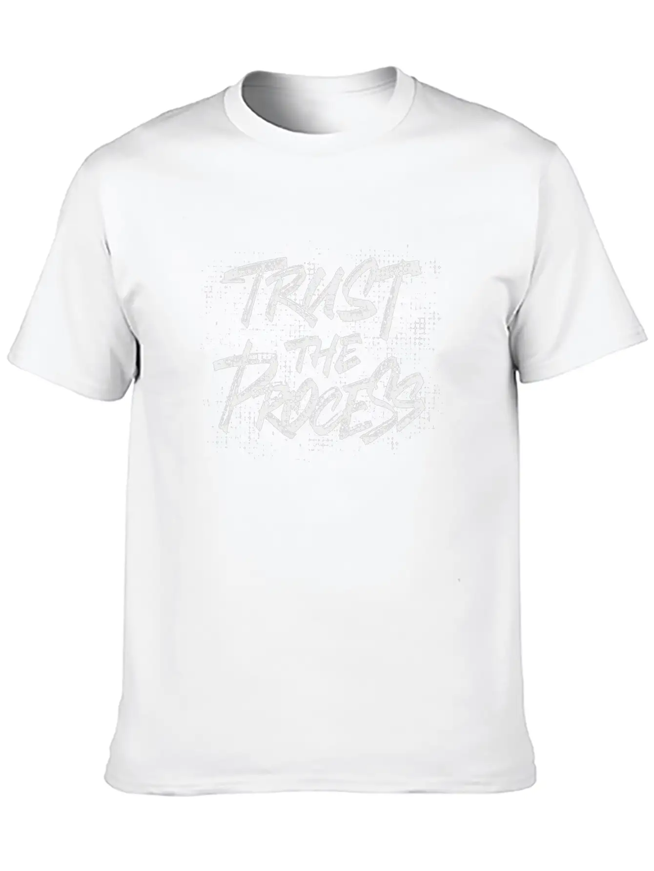 Trust The Process Unisex Casual T-Shirt ��� Clean Design For Daily Comfort