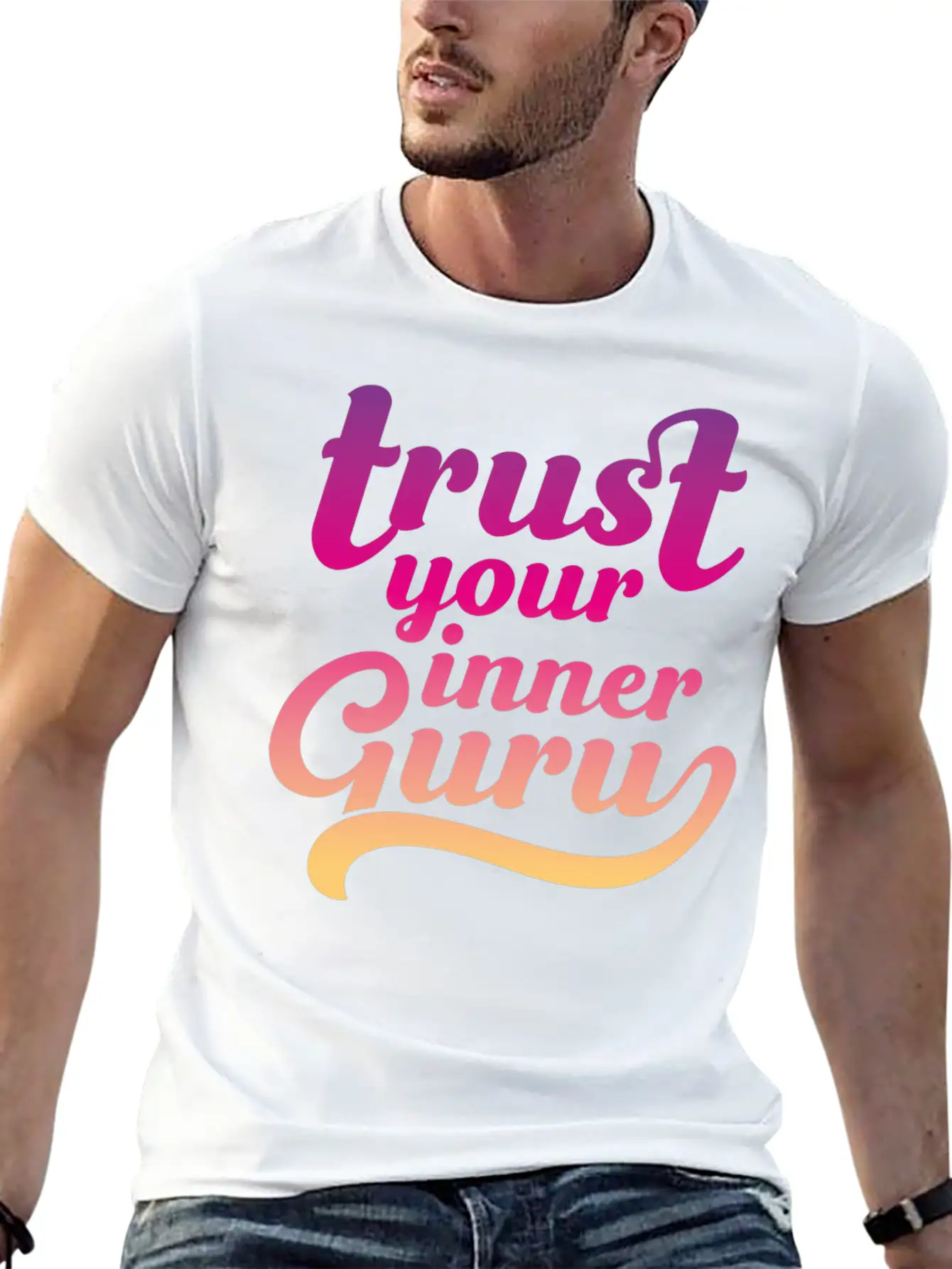 Trust Your Inner Guru Unisex Casual T-Shirt – Clean Design For Daily Comfort