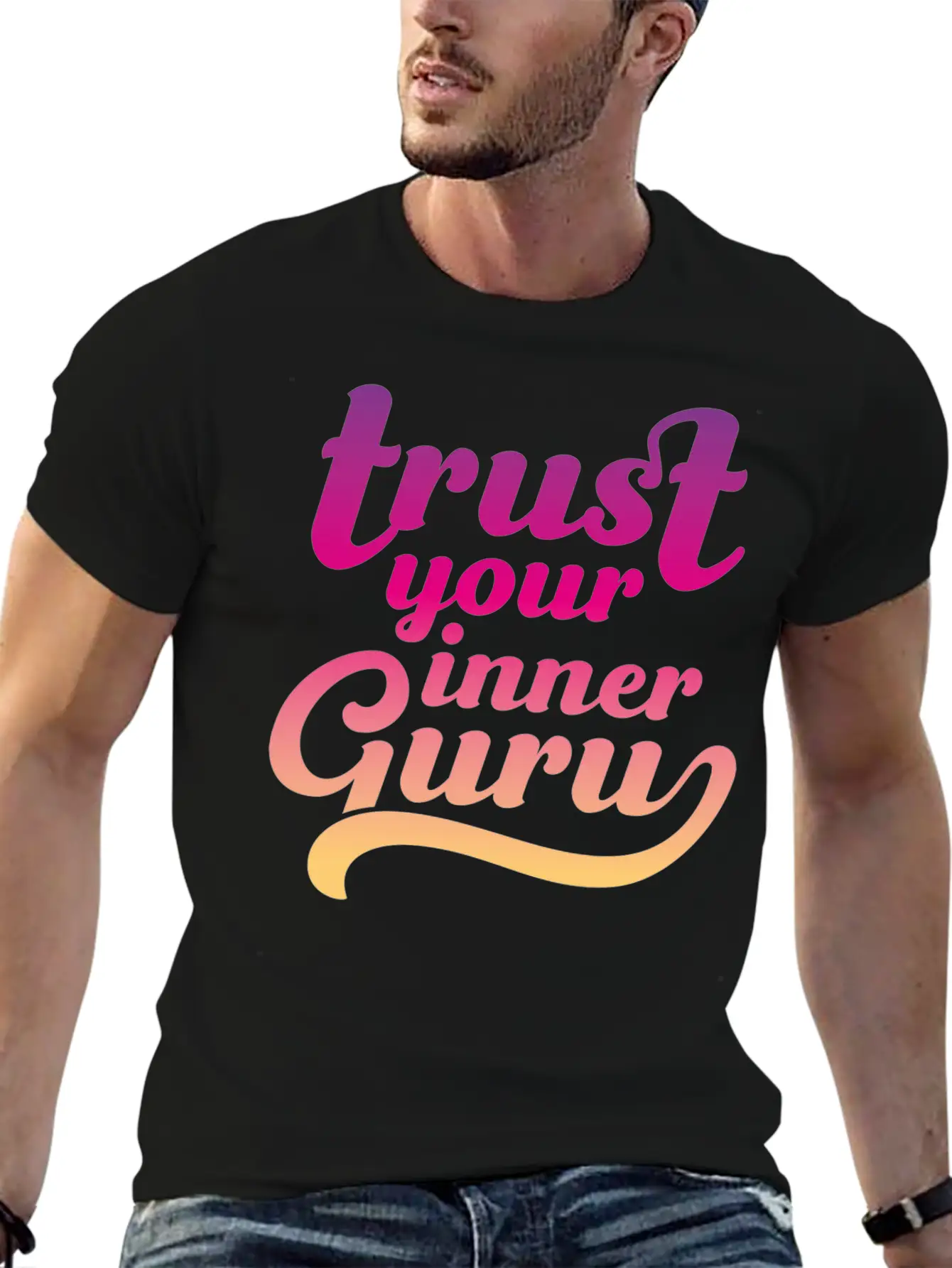 Trust Your Inner Guru Unisex Casual T-Shirt – Clean Design For Daily Comfort