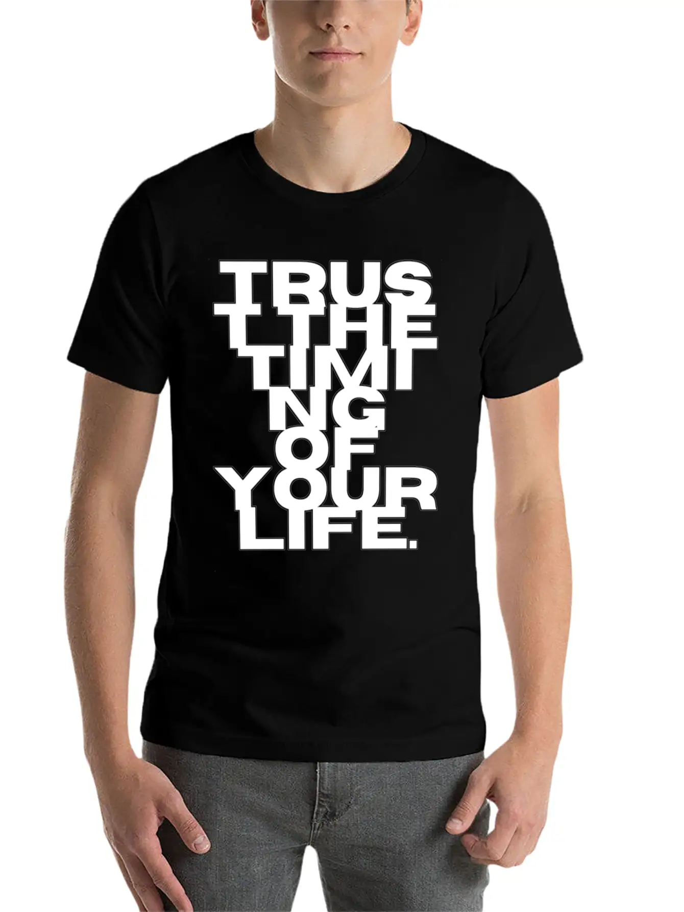 Trust Your Life Essential Cotton Tee For Daily Outfits – Unisex Style