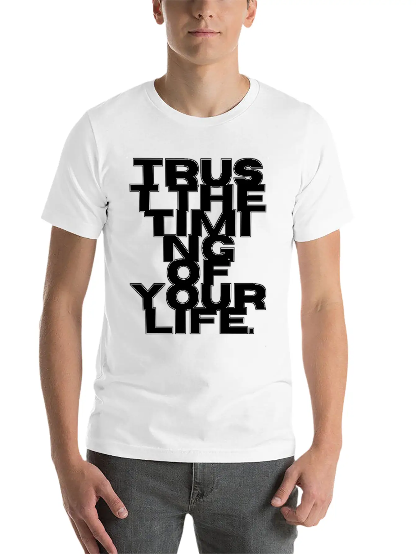 Trust Your Life Essential Cotton Tee For Daily Outfits – Unisex Style