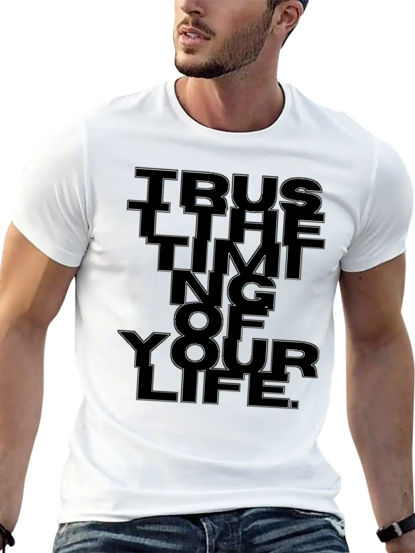 Trust Your Life Essential Cotton Tee For Daily Outfits – Unisex Style