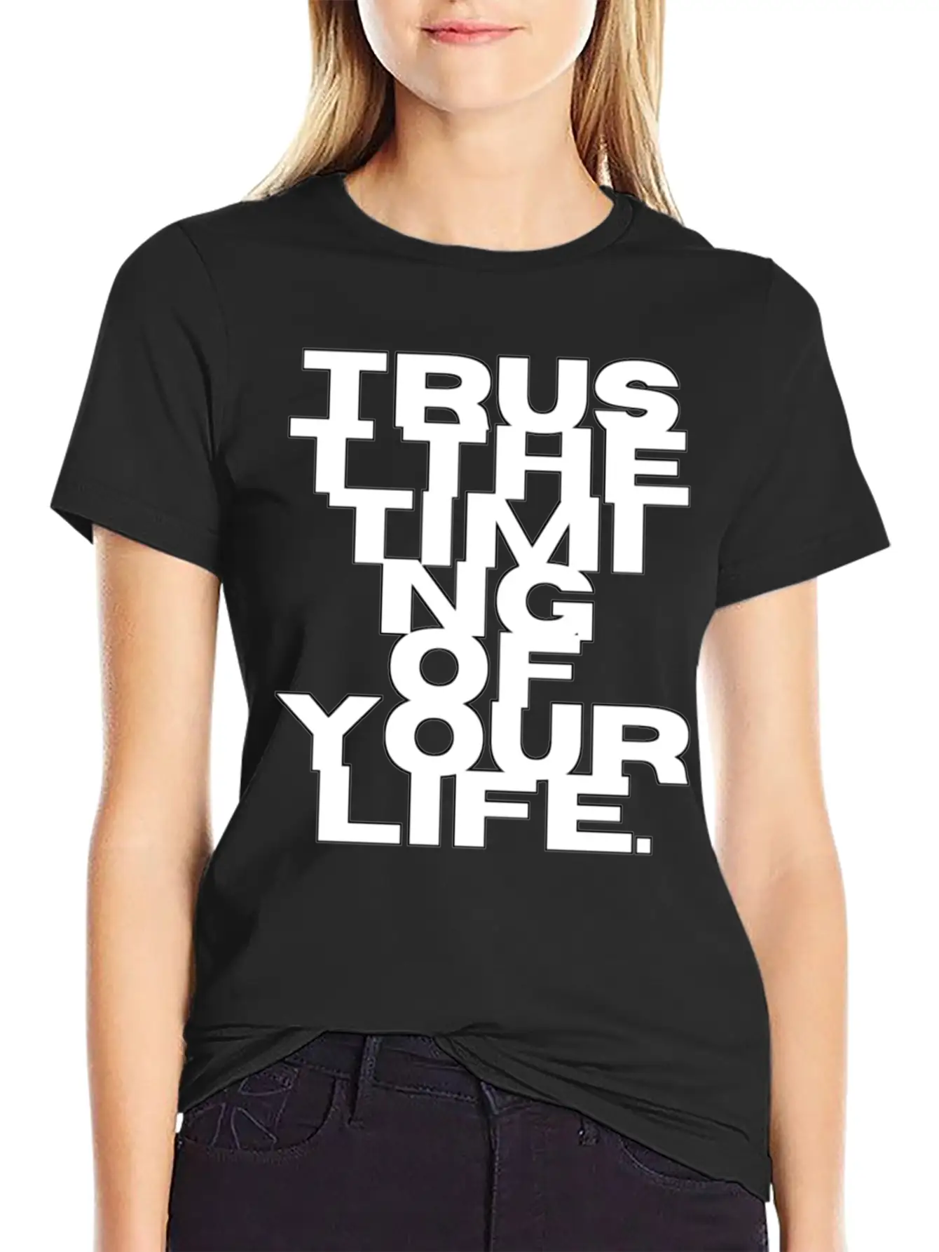 Trust Your Life Essential Cotton Tee For Daily Outfits – Unisex Style