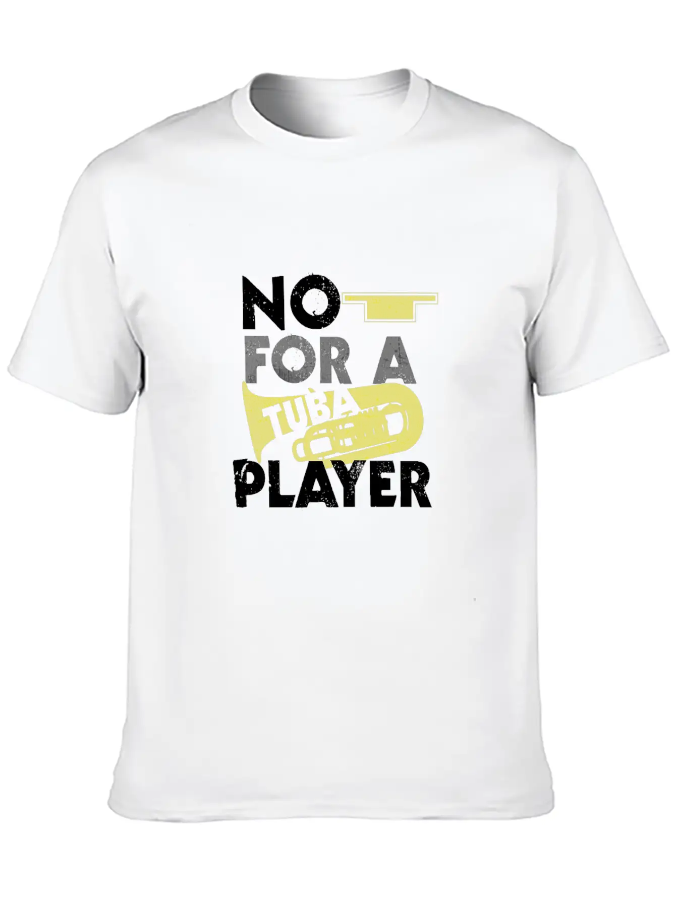 Tuba Musical Instrument Musician Brass Valved Soft Cotton Short Sleeve Tee – Unisex Wardrobe Staple