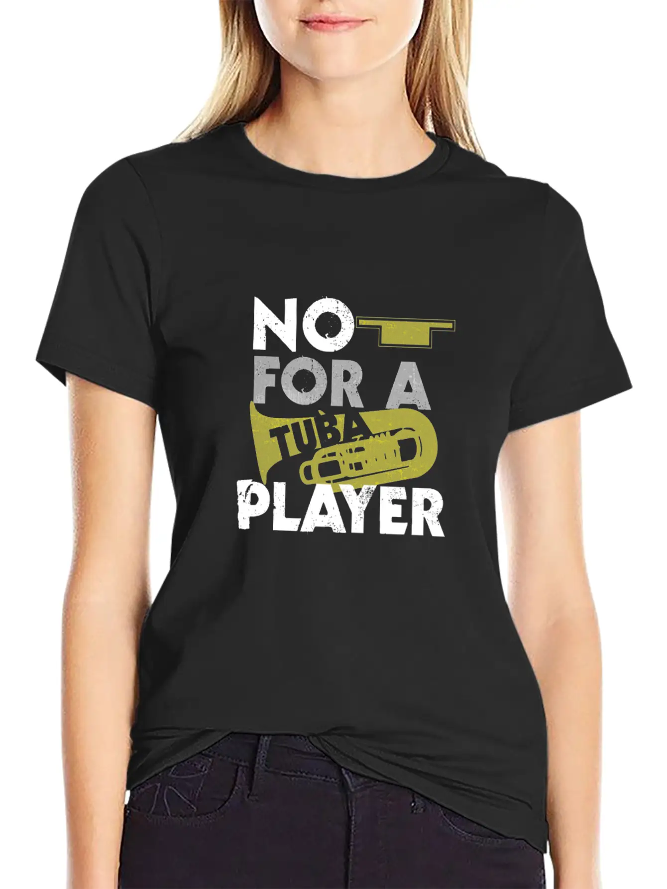 Tuba Musical Instrument Musician Brass Valved Soft Cotton Short Sleeve Tee – Unisex Wardrobe Staple