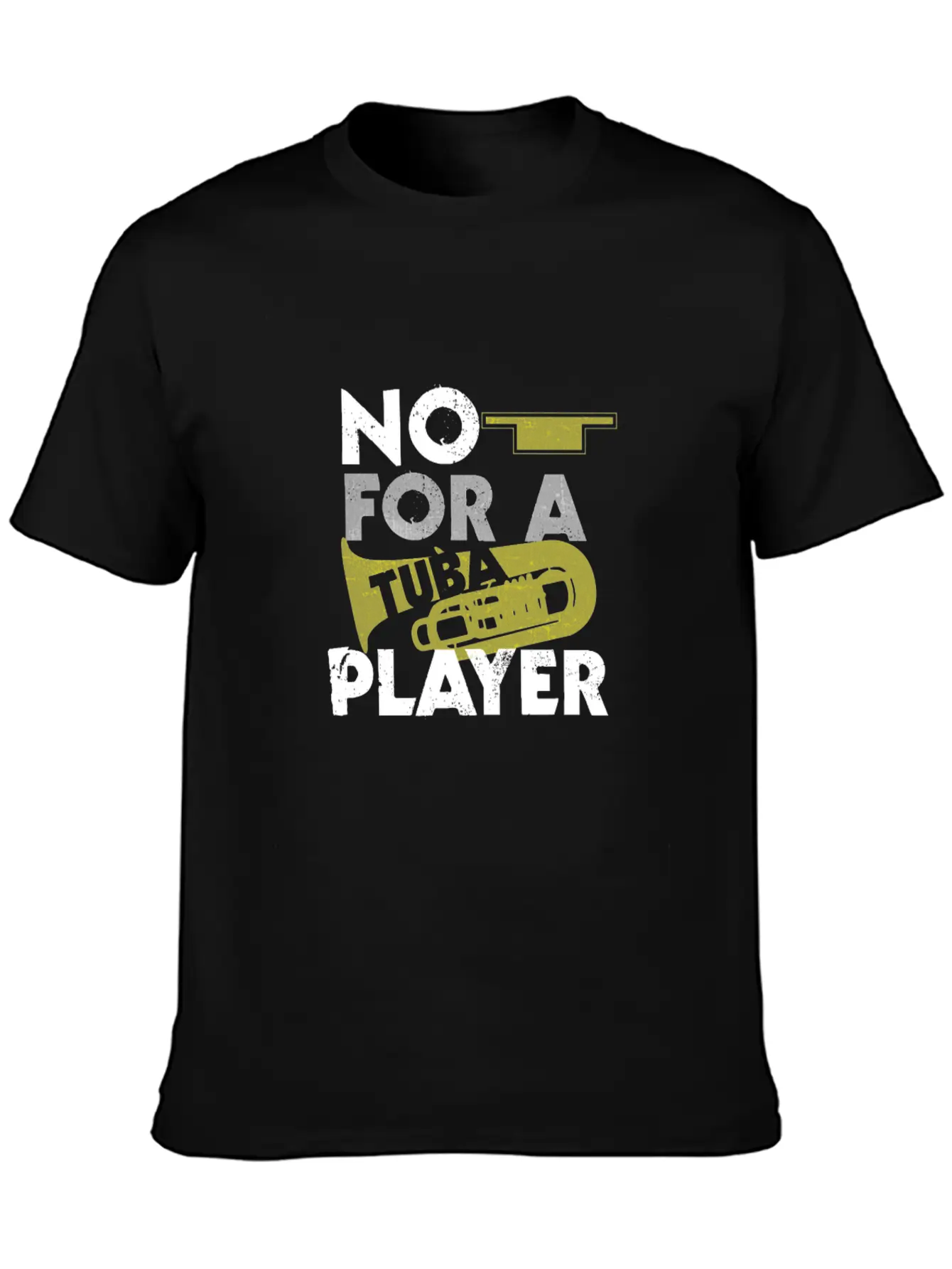 Tuba Musical Instrument Musician Brass Valved Soft Cotton Short Sleeve Tee – Unisex Wardrobe Staple
