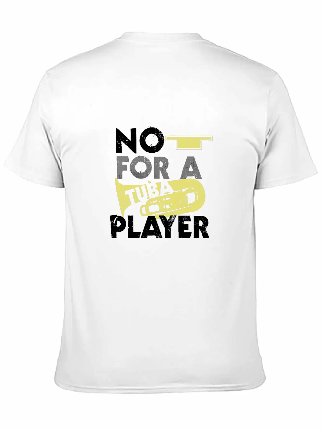 Tuba Musical Instrument Musician Brass Valved Soft Cotton Short Sleeve Tee – Unisex Wardrobe Staple