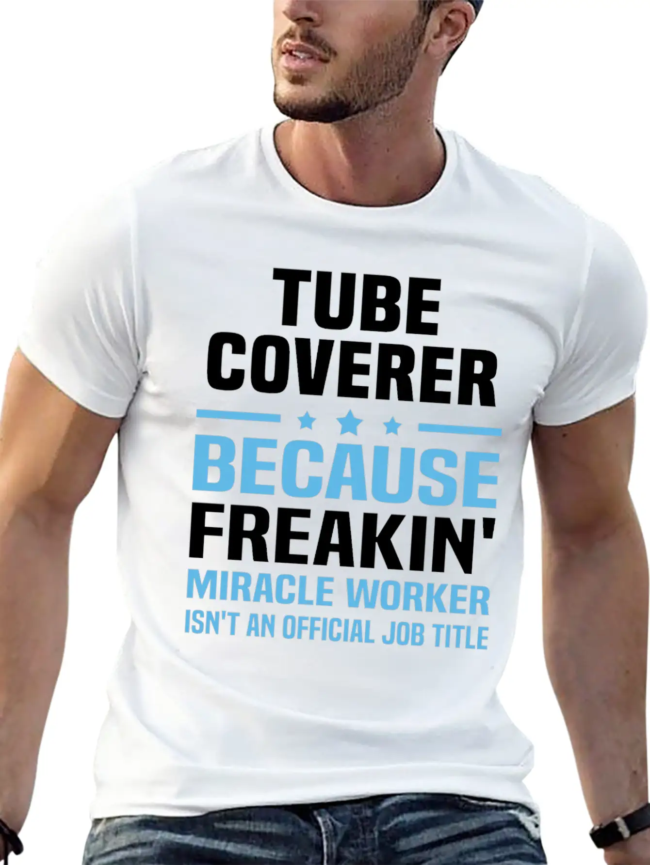 Tube Coverer Basic Graphic T-Shirt – Daily Comfort In Soft Cotton