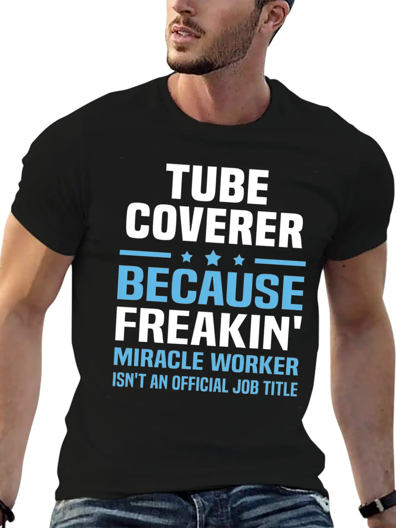 Tube Coverer Basic Graphic T-Shirt – Daily Comfort In Soft Cotton