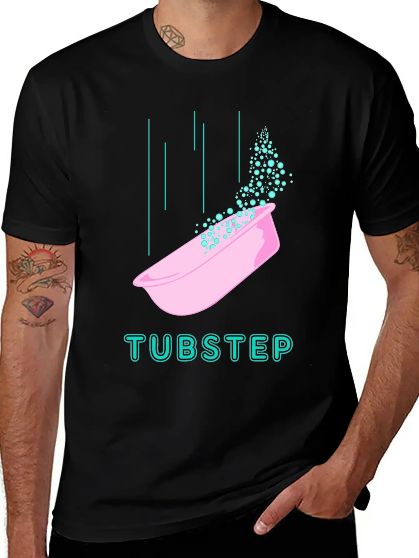 Tubstep DROP Soft Cotton Short Sleeve Tee – Unisex Wardrobe Staple