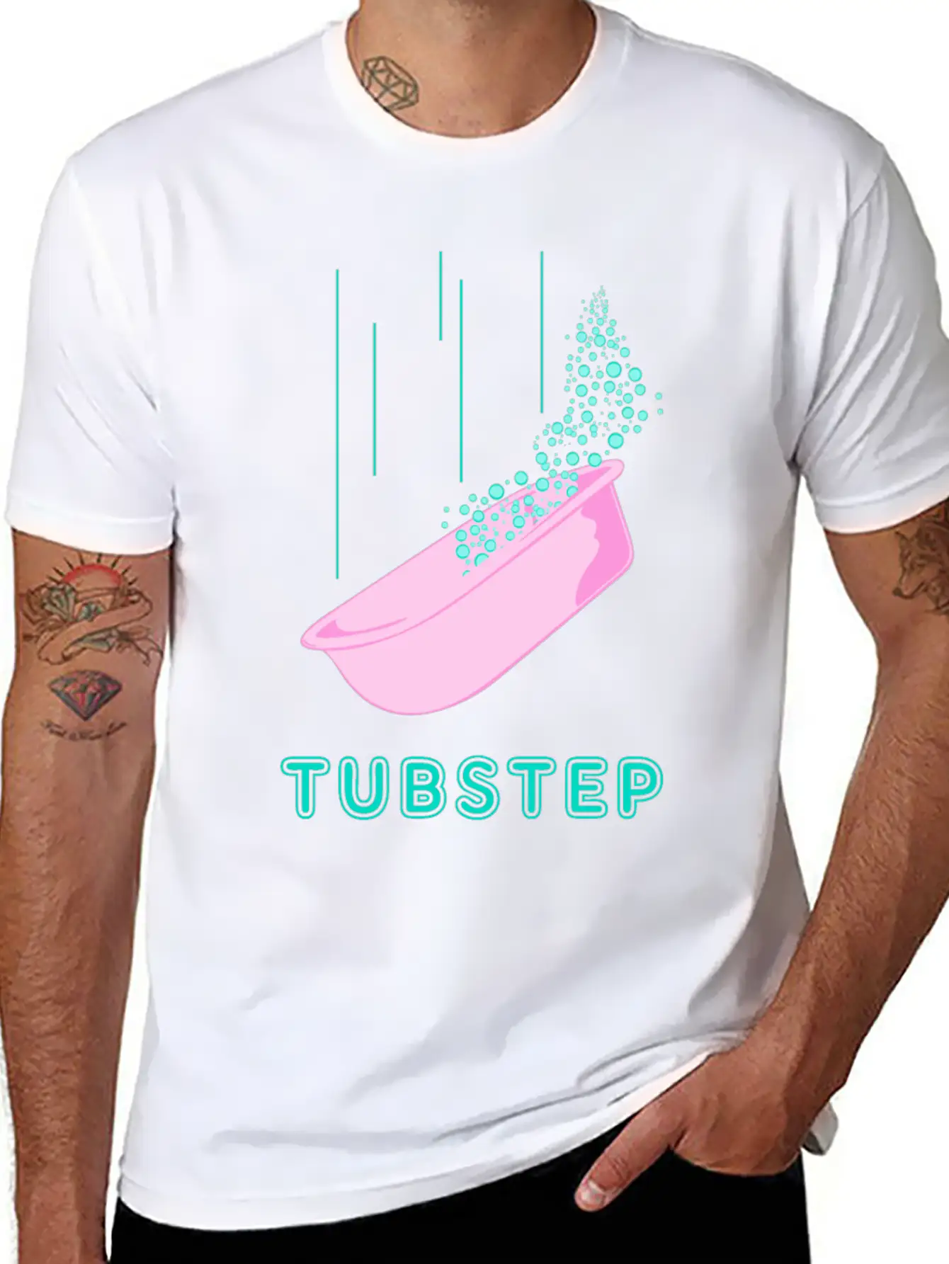 Tubstep DROP Soft Cotton Short Sleeve Tee – Unisex Wardrobe Staple