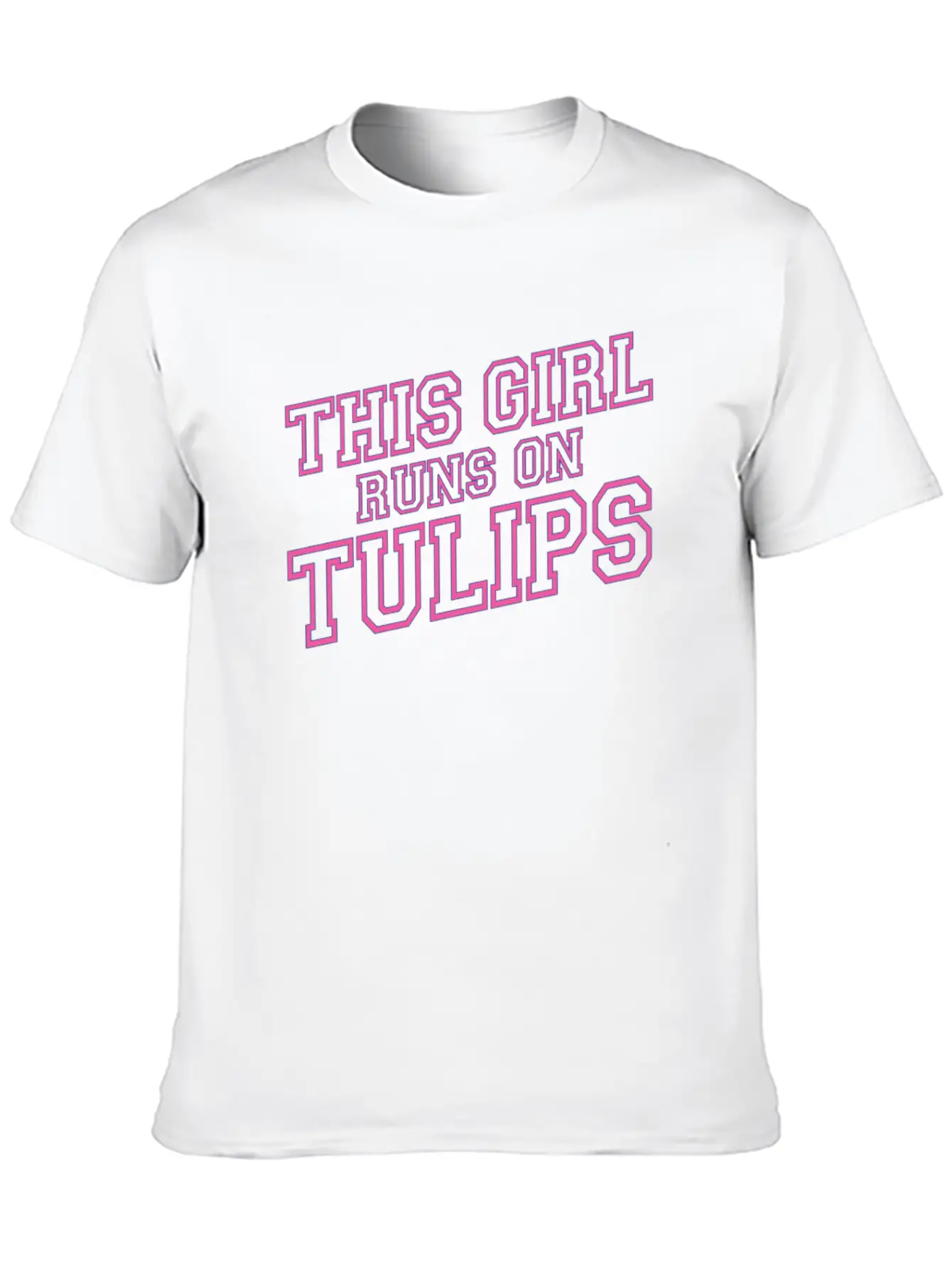 Tulip Gardening Tulips Lightweight Cotton T-Shirt – Daily Comfort Graphic Shirt
