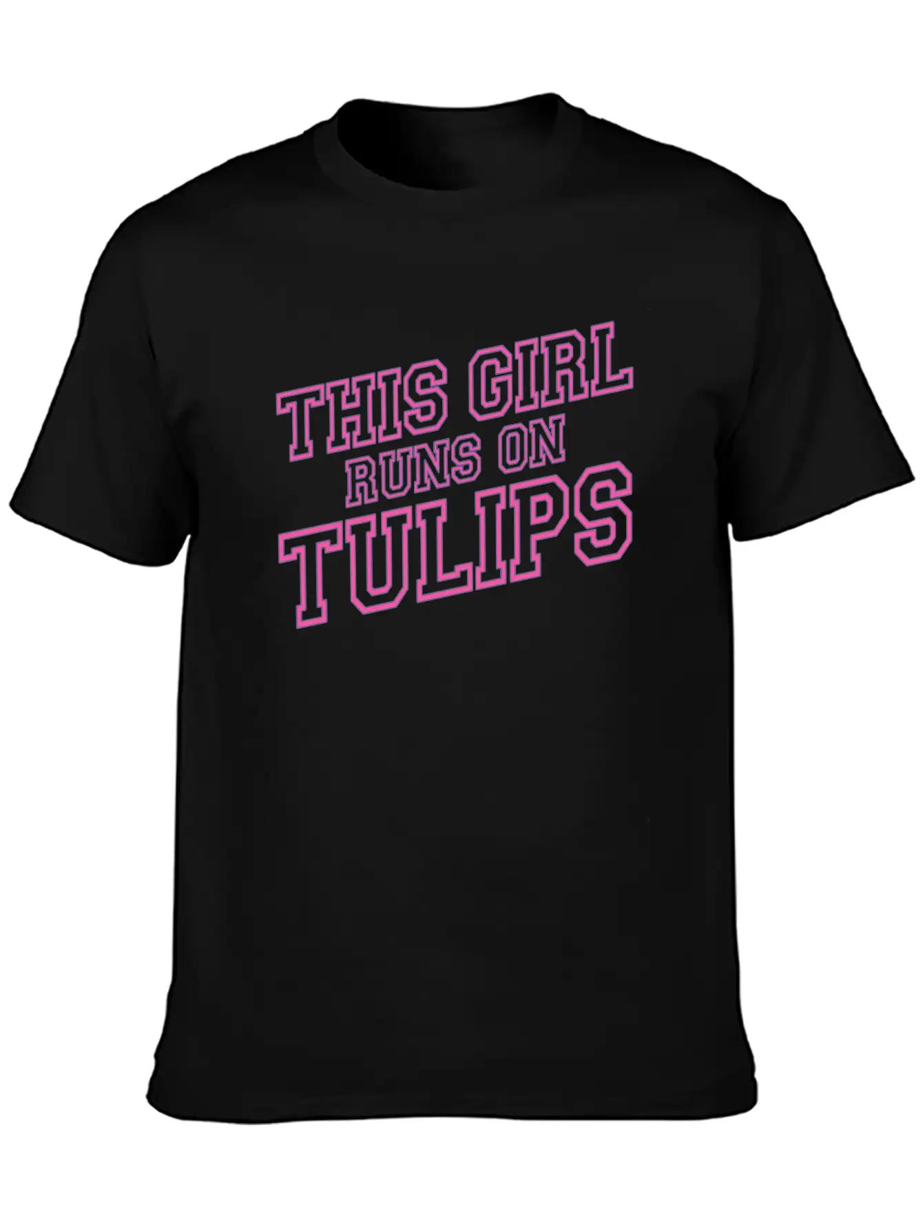 Tulip Gardening Tulips Lightweight Cotton T-Shirt – Daily Comfort Graphic Shirt