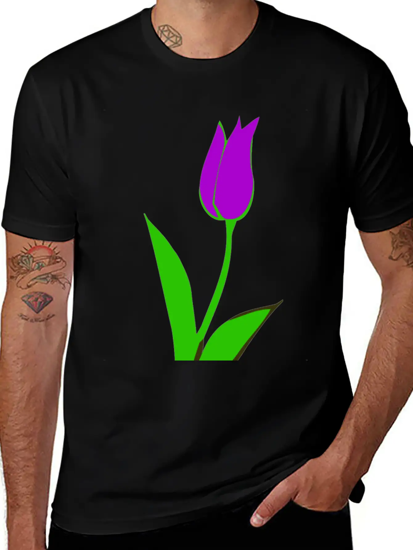 Tulip Soft Cotton Short Sleeve Tee – Unisex Wardrobe Staple