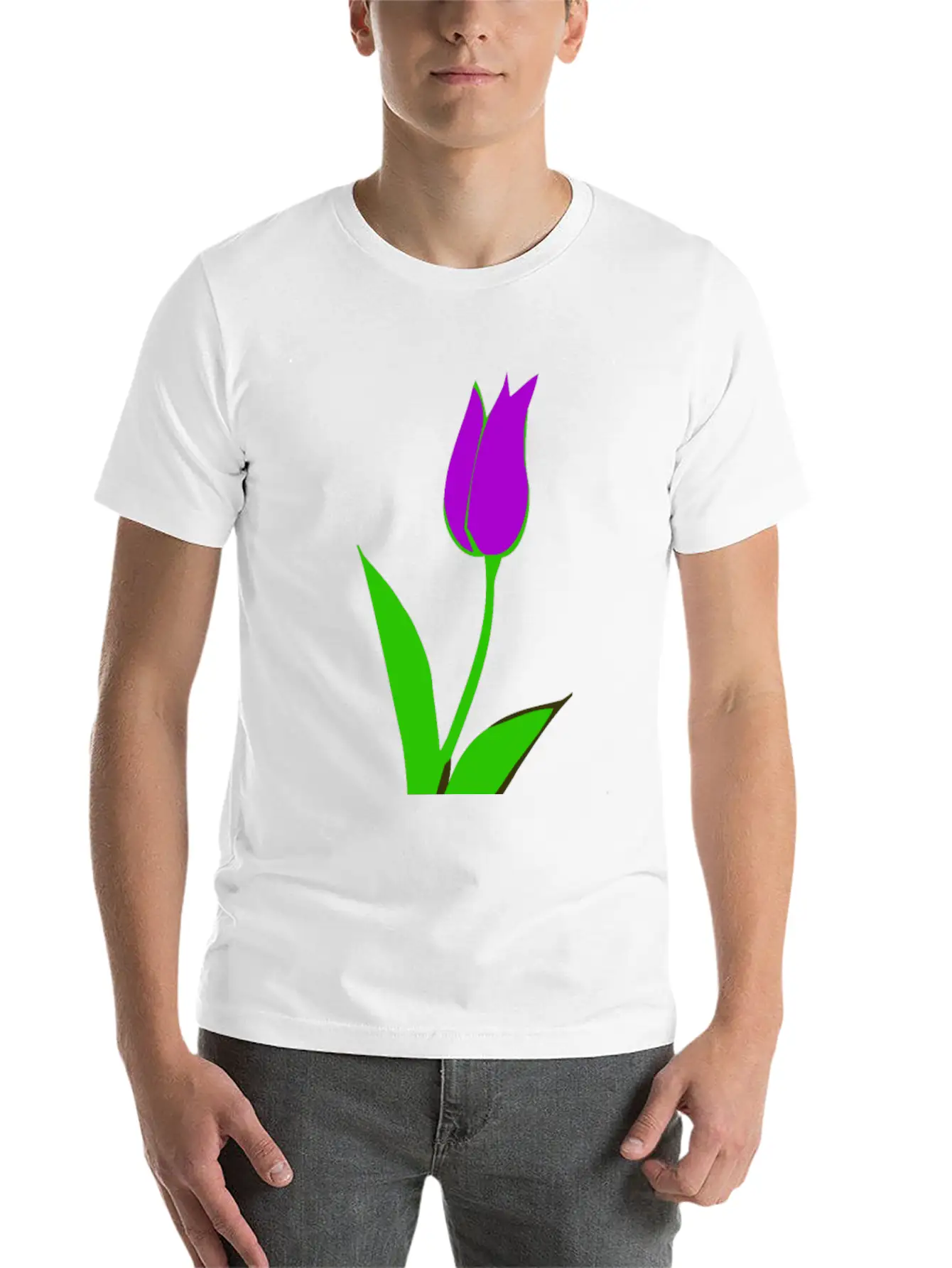 Tulip Soft Cotton Short Sleeve Tee – Unisex Wardrobe Staple