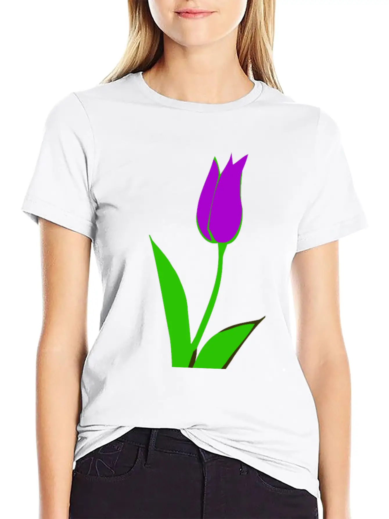 Tulip Soft Cotton Short Sleeve Tee – Unisex Wardrobe Staple