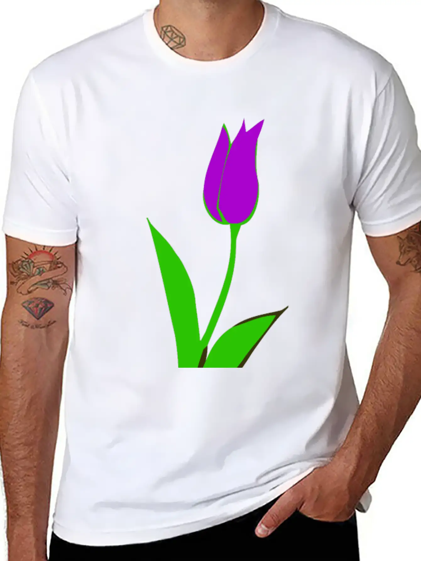 Tulip Soft Cotton Short Sleeve Tee – Unisex Wardrobe Staple