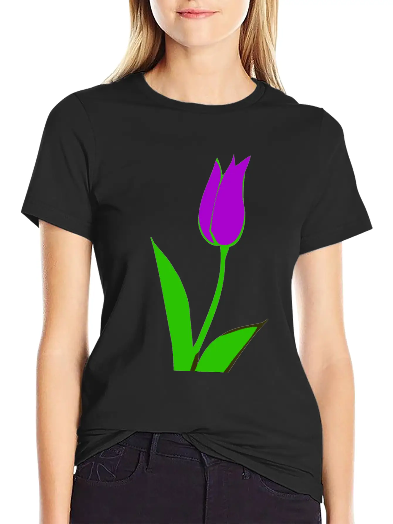 Tulip Soft Cotton Short Sleeve Tee – Unisex Wardrobe Staple