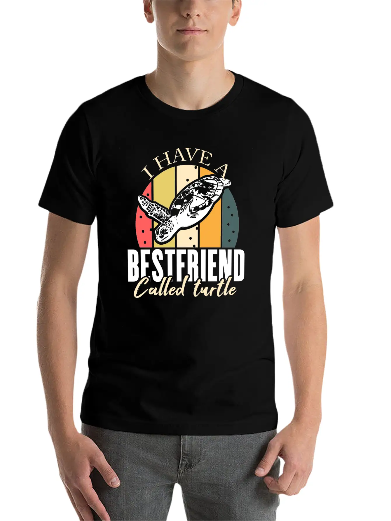 Turtle Animal Gift Unisex Casual T-Shirt ��� Clean Design For Daily Comfort