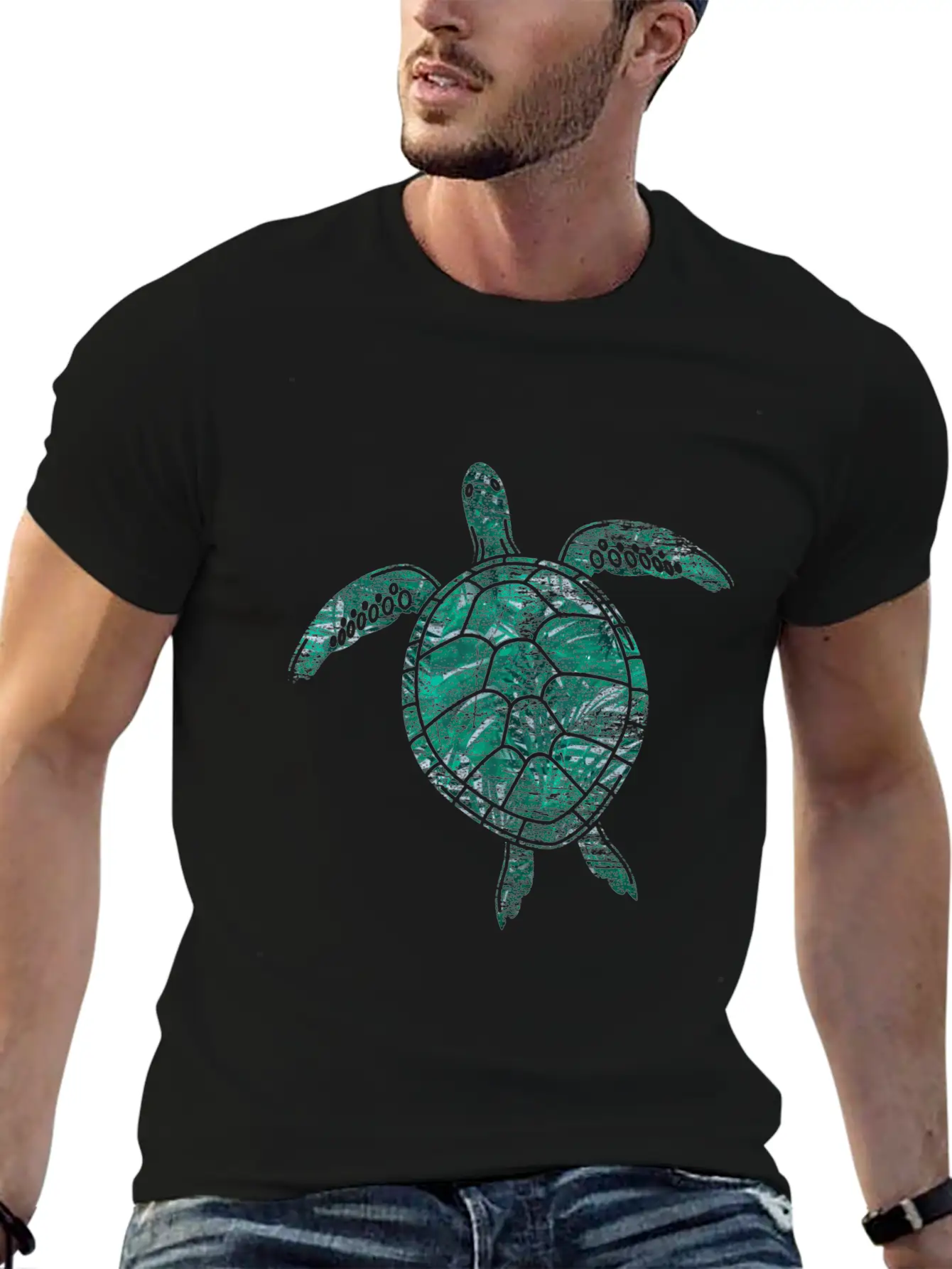 Turtle Classic Fit Graphic Tee For Daily Comfort – Unisex Cotton Shirt