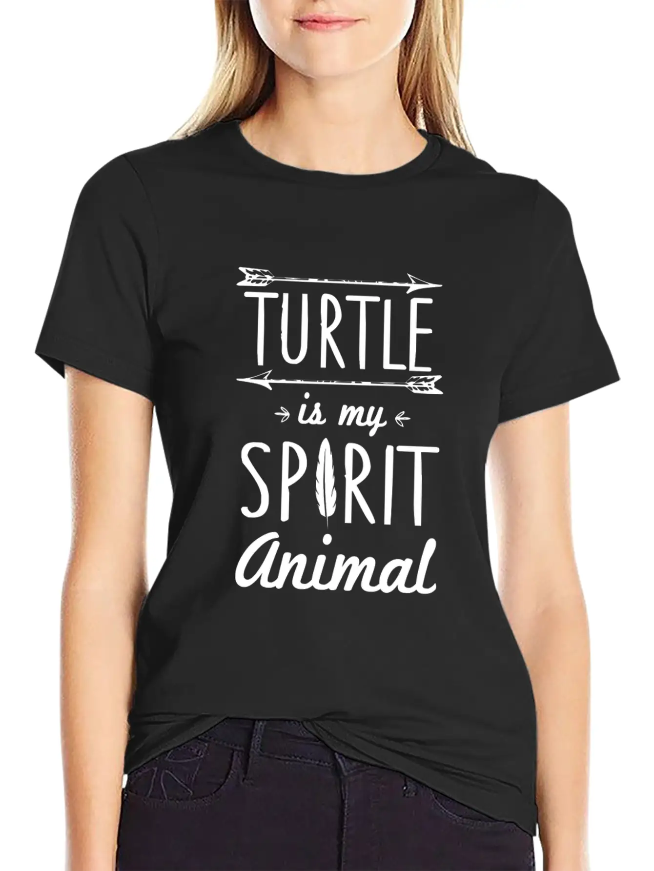 Turtle Is Spirit Animal T-Shirt Unisex Casual T-Shirt – Clean Design For Daily Comfort