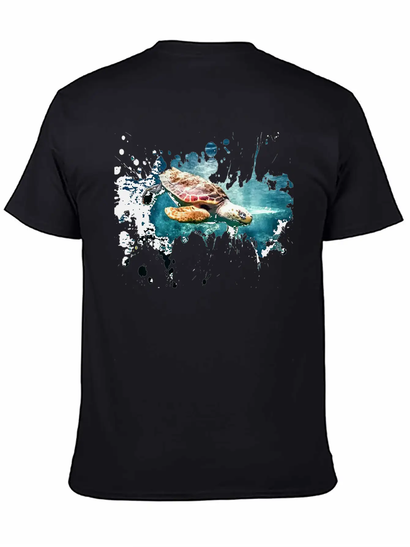 Turtle Lightweight Cotton T-Shirt – Daily Comfort Graphic Shirt
