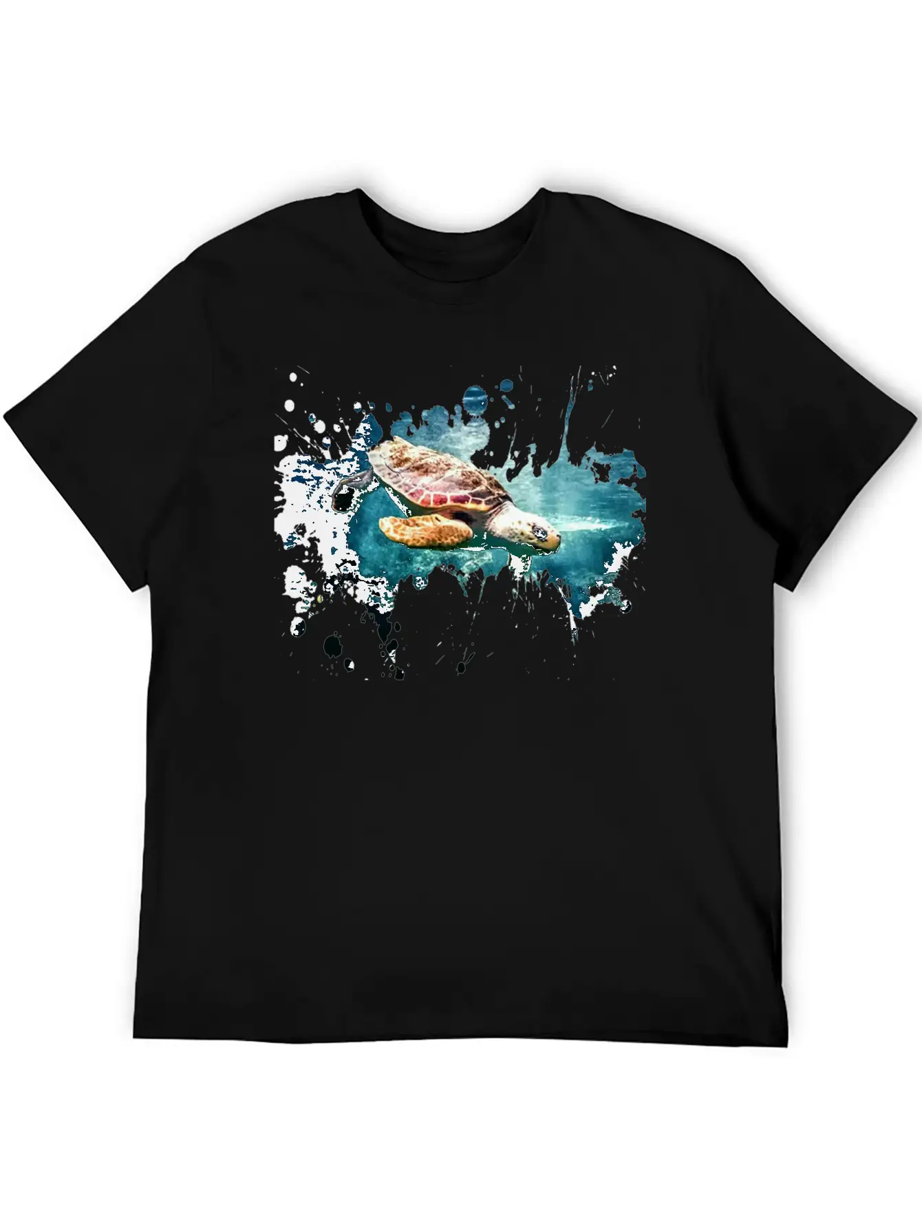 Turtle Lightweight Cotton T-Shirt – Daily Comfort Graphic Shirt