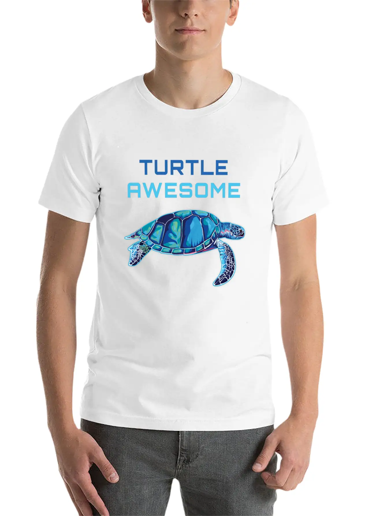 Turtle Relaxed Everyday Tee – Lightweight And Durable Cotton